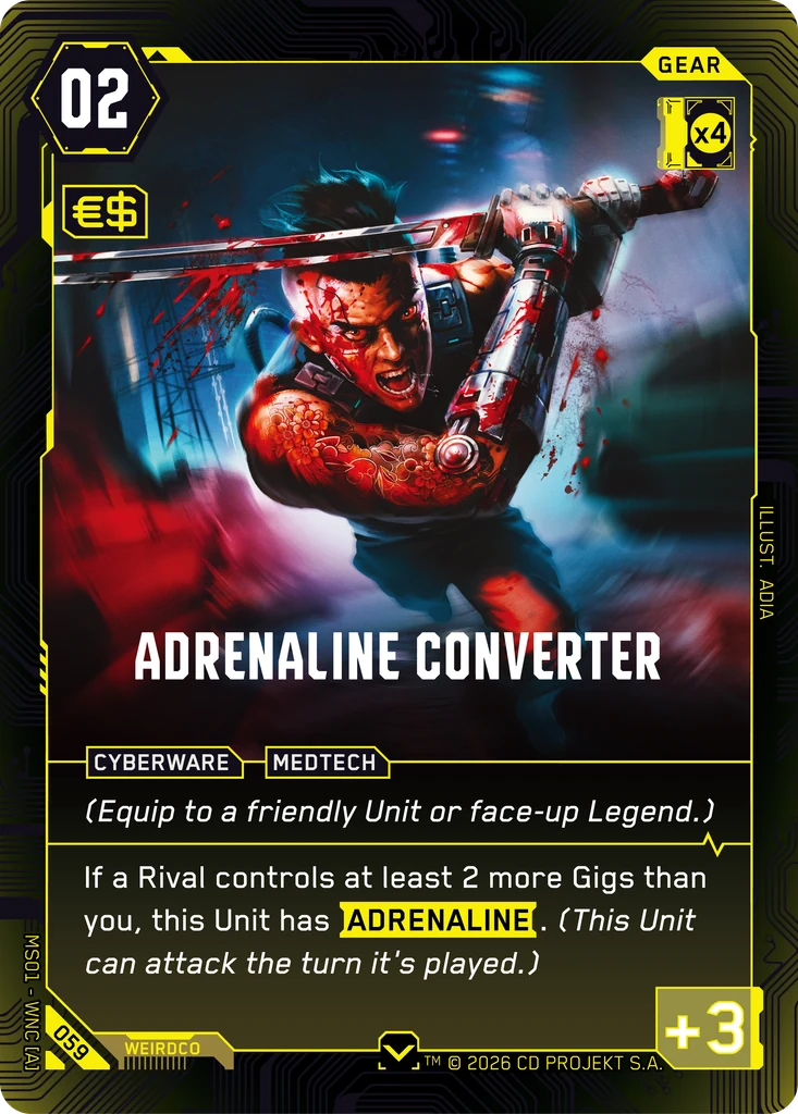 Adrenaline Converter