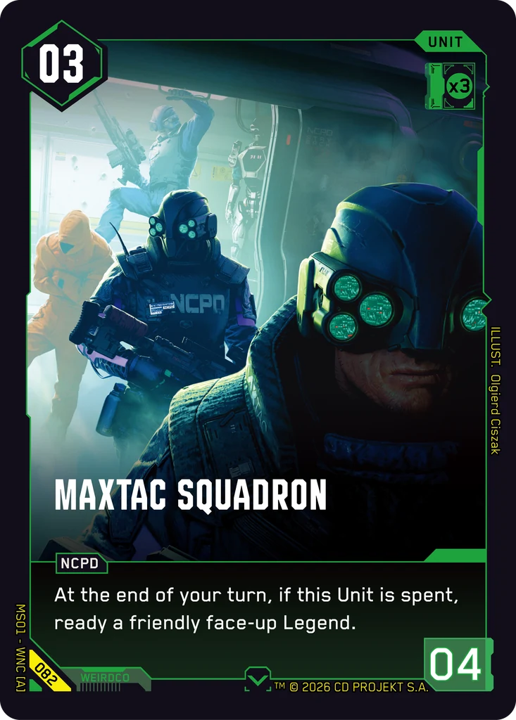 MaxTac Squadron