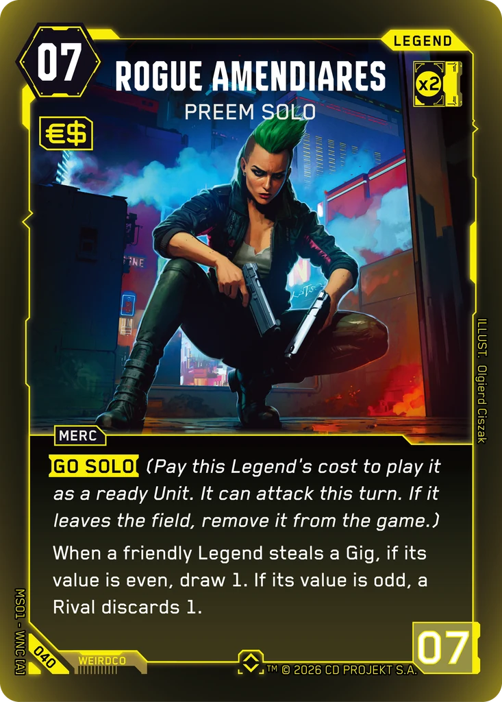 Rogue Amendiares — Preem Solo
