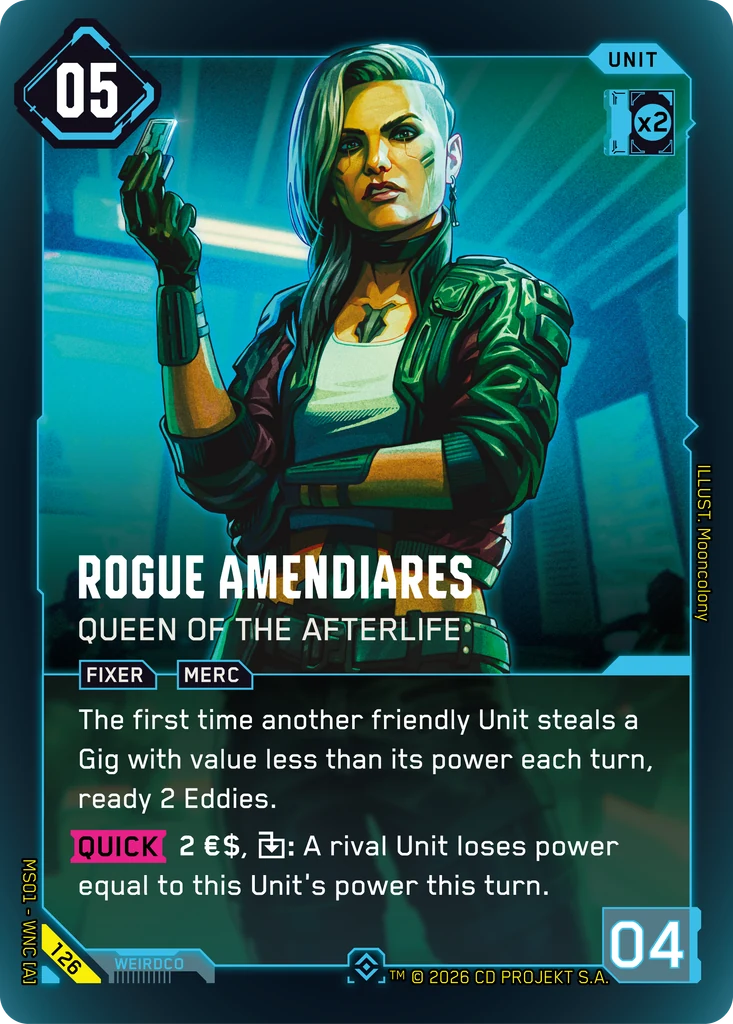 Rogue Amendiares — Queen of the Afterlife