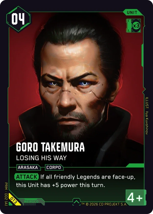Goro Takemura — Losing His Way