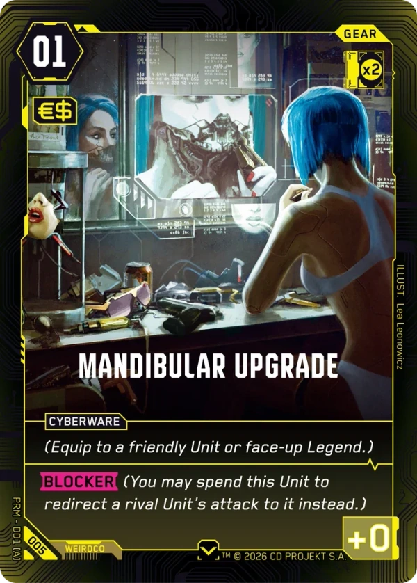 Mandibular Upgrade