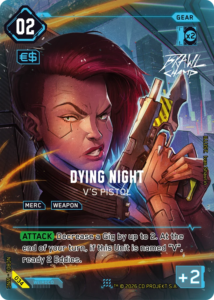Dying Night — V's Pistol