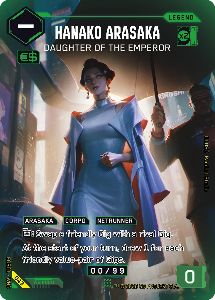Hanako Arasaka — Daughter of the Emperor #043 Edgerunner Open S1