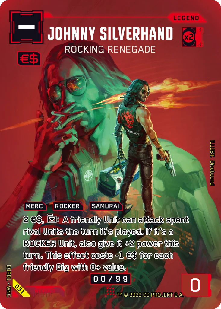 Johnny Silverhand — Rocking Renegade #031 Edgerunner Open S1