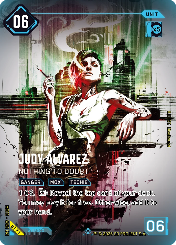 Judy Álvarez — Nothing to Doubt #B171 Iconic Secret