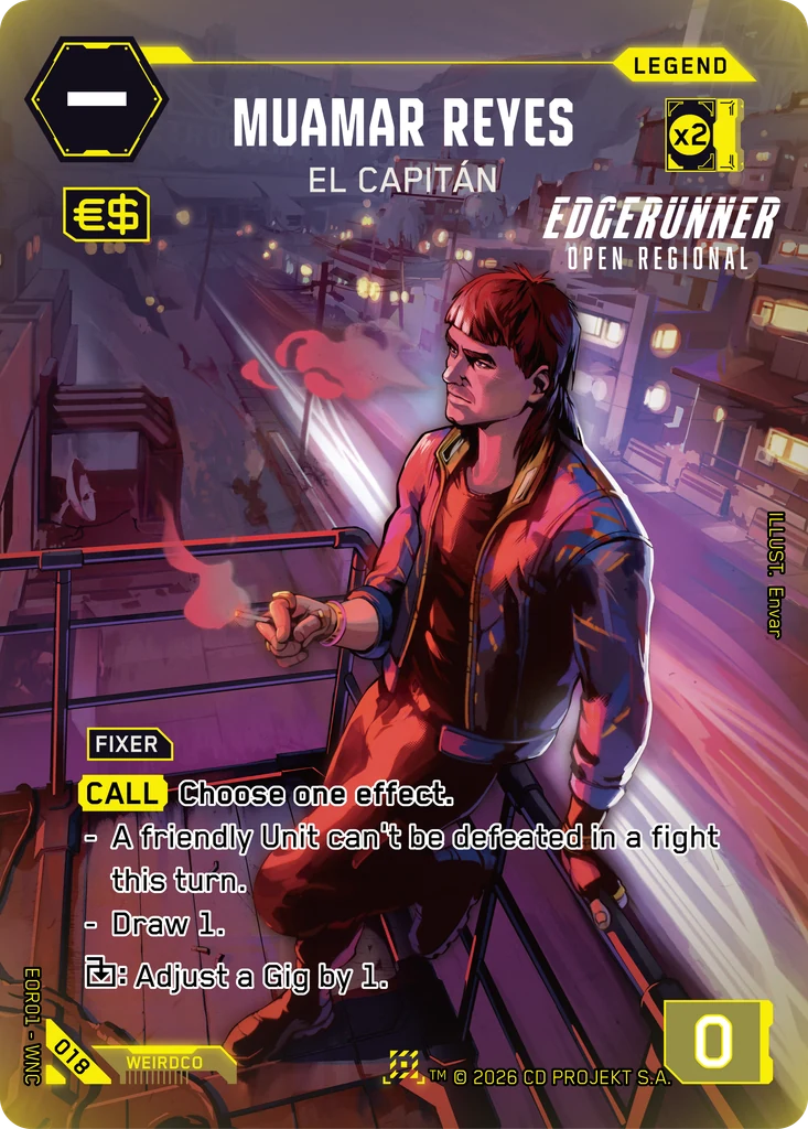 Muamar Reyes — El Capitán