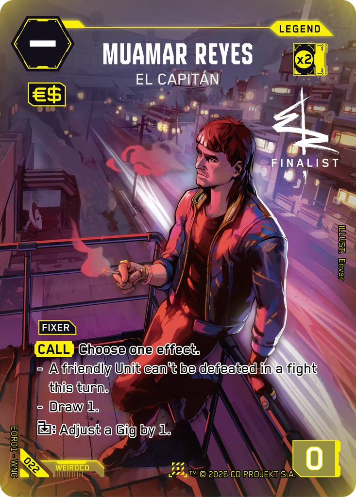 Muamar Reyes — El Capitán