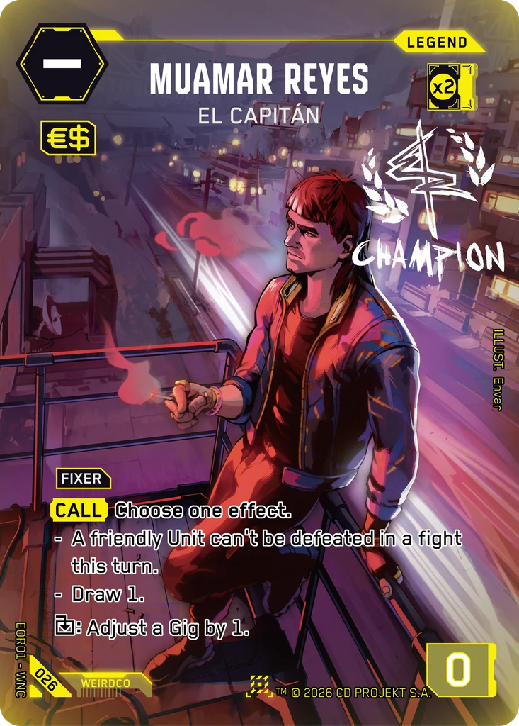 Muamar Reyes — El Capitán