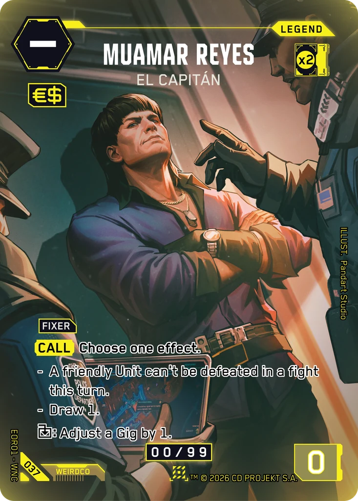 Muamar Reyes — El Capitán #037 Edgerunner Open S1