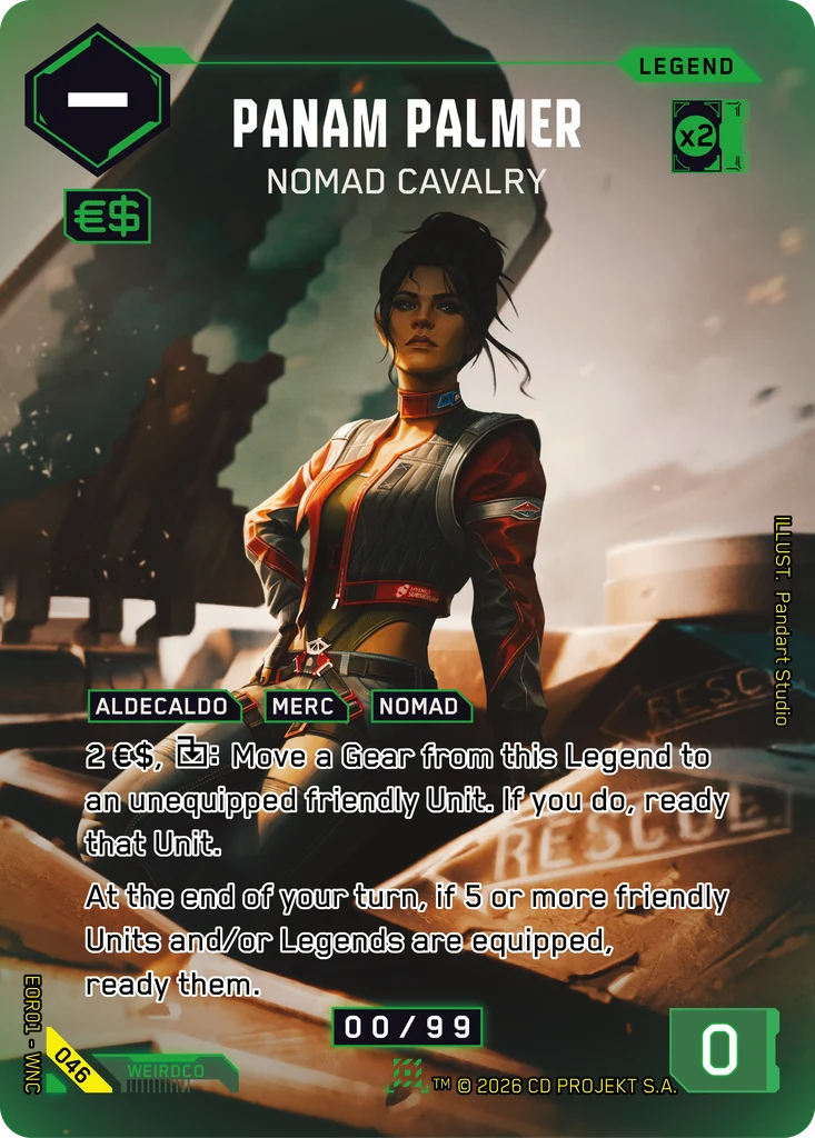 Panam Palmer — Nomad Cavalry #046 Edgerunner Open S1