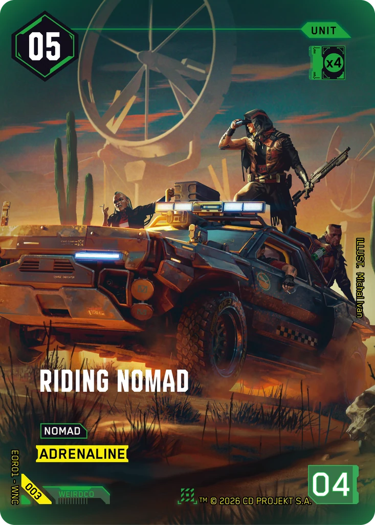 Riding Nomad