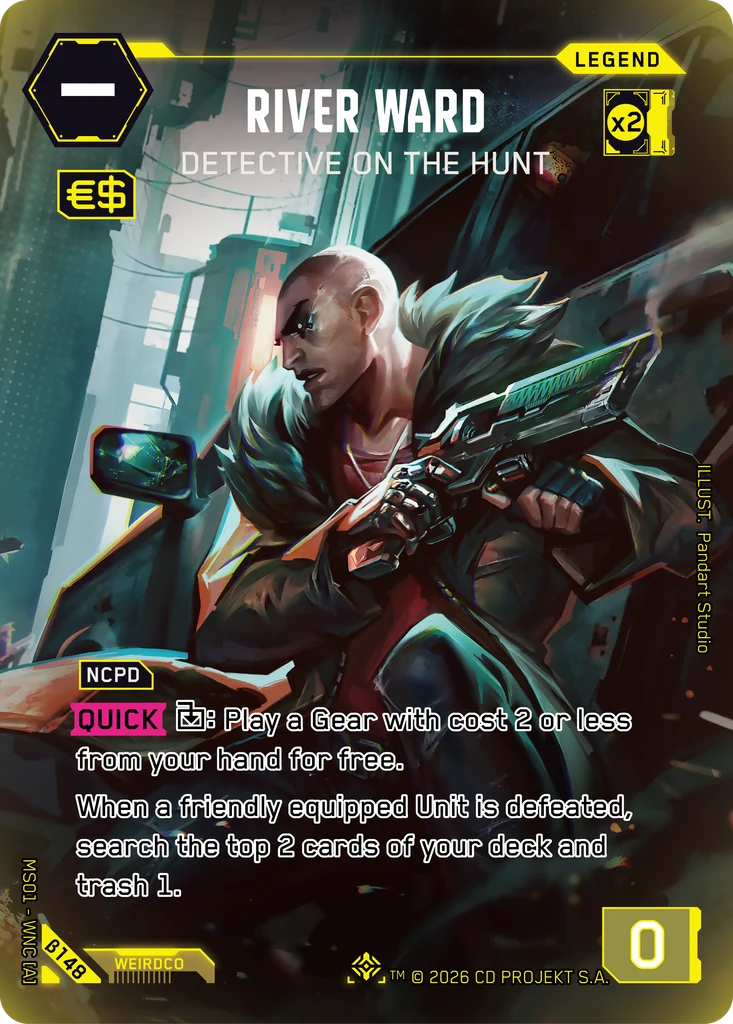 River Ward — Detective on the Hunt #B148 Iconic Legend