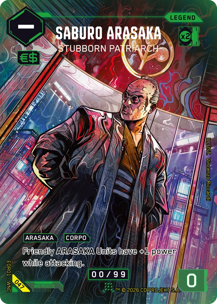 Saburo Arasaka — Stubborn Patriarch