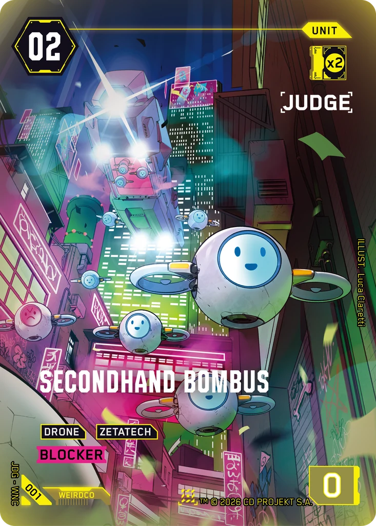 Secondhand Bombus #001 Judge Promos