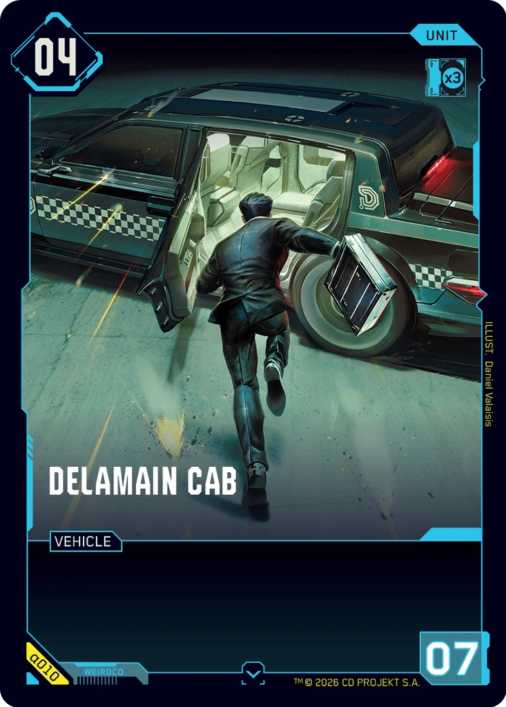 Delamain Cab #a010 Alpha