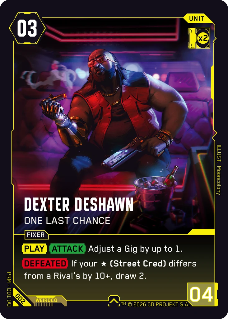 Dexter DeShawn — One Last Chance #002 The Heist Demo Deck