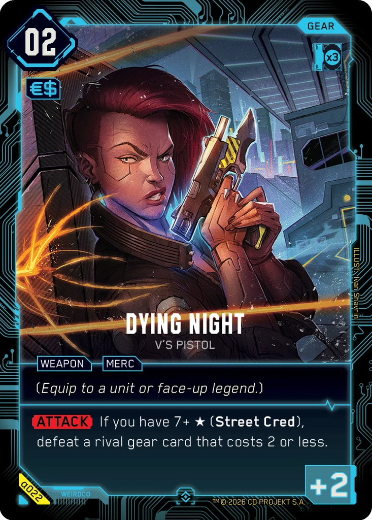 Dying Night — V's Pistol #a022 Alpha
