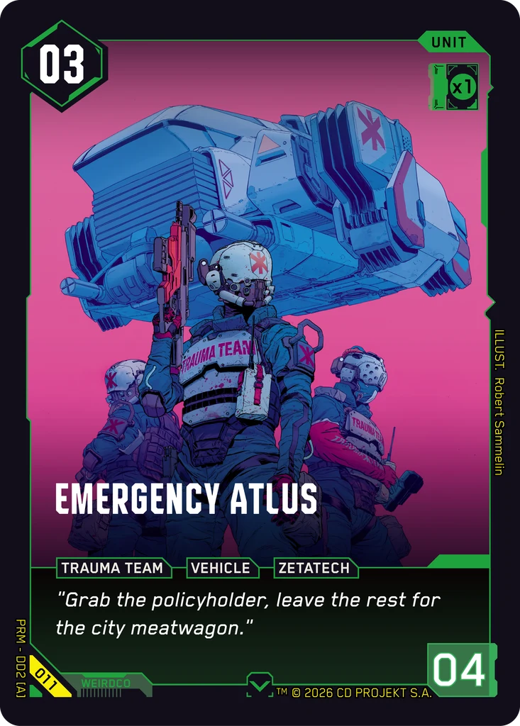 Emergency Atlus #011 Embracing Power Demo Deck