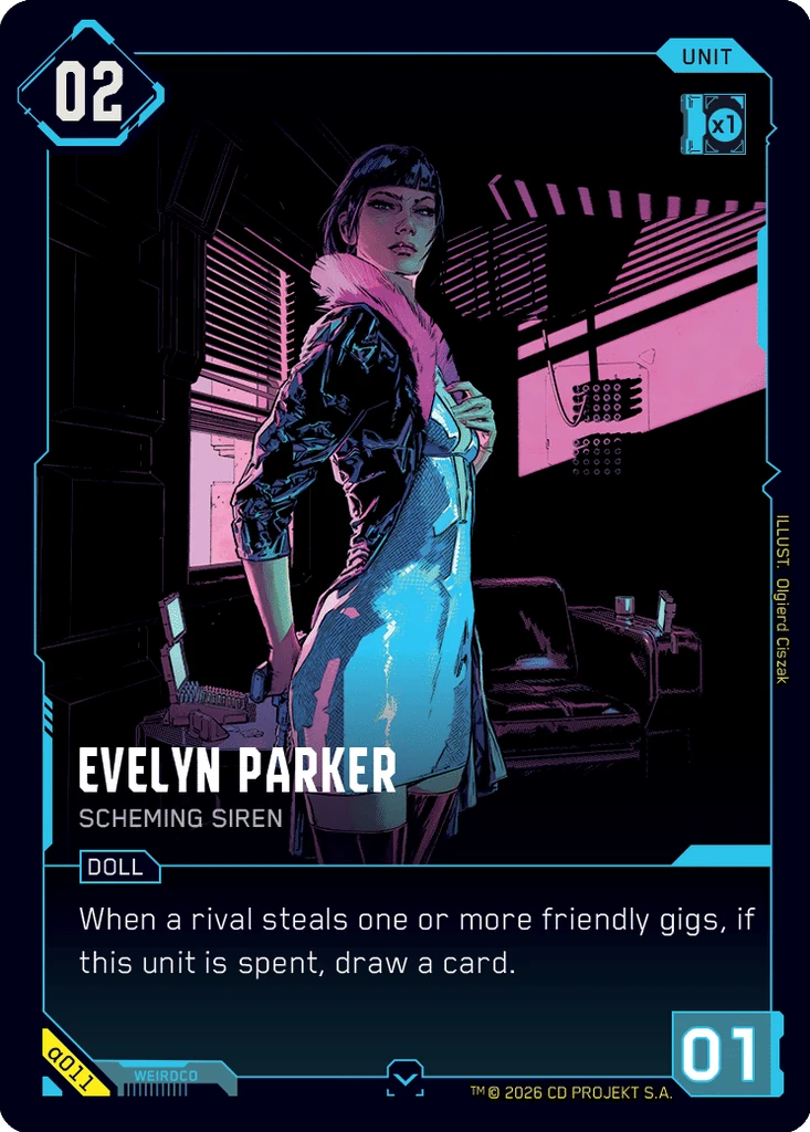 Evelyn Parker — Scheming Siren