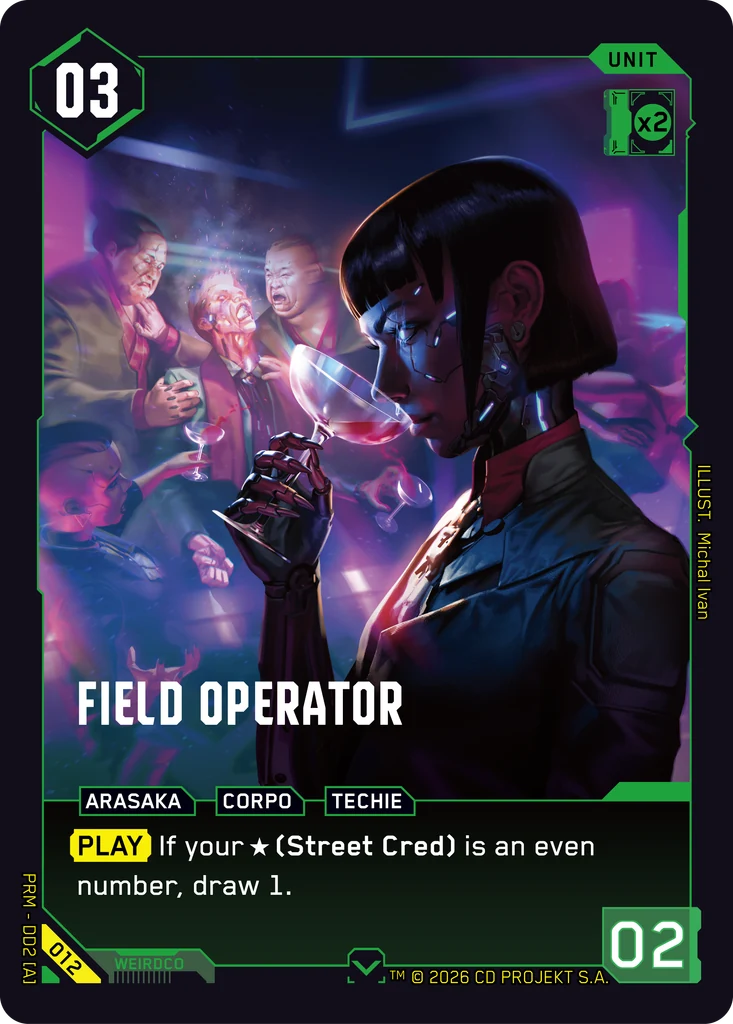 Field Operator #012 Embracing Power Demo Deck