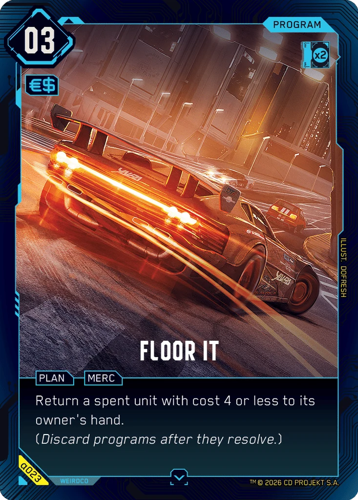 Floor It #a023 Alpha