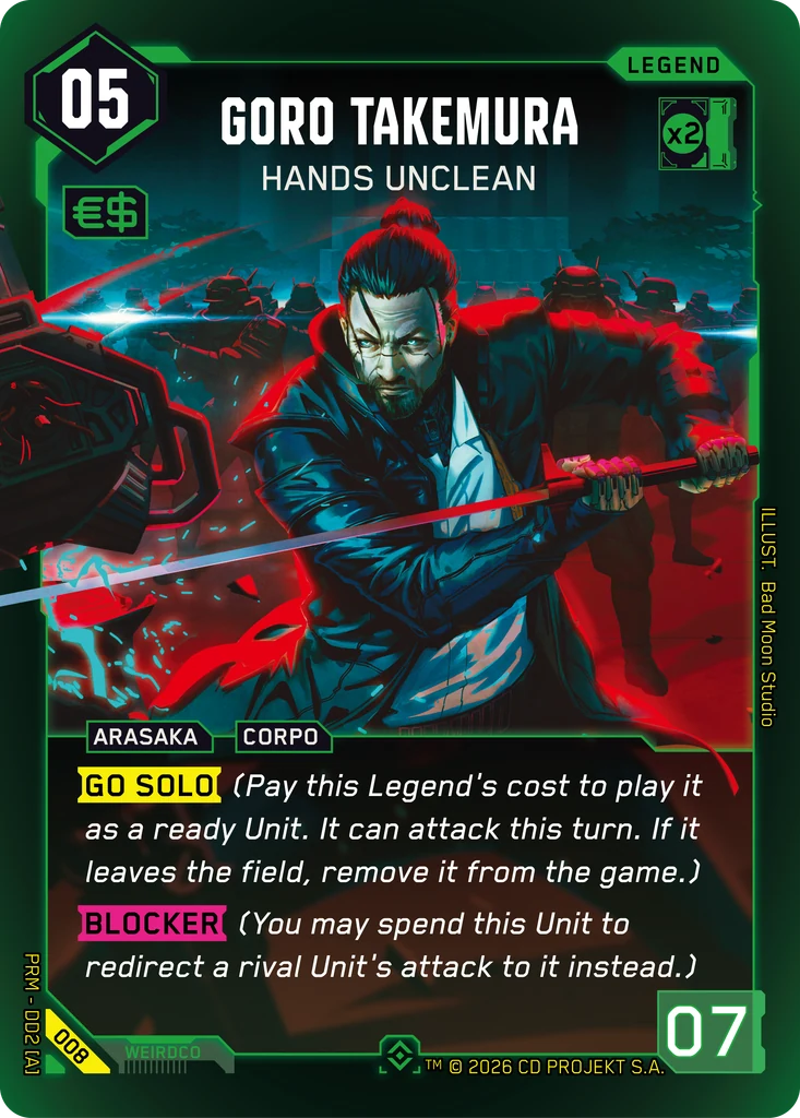 Goro Takemura — Hands Unclean #008 Embracing Power Demo Deck