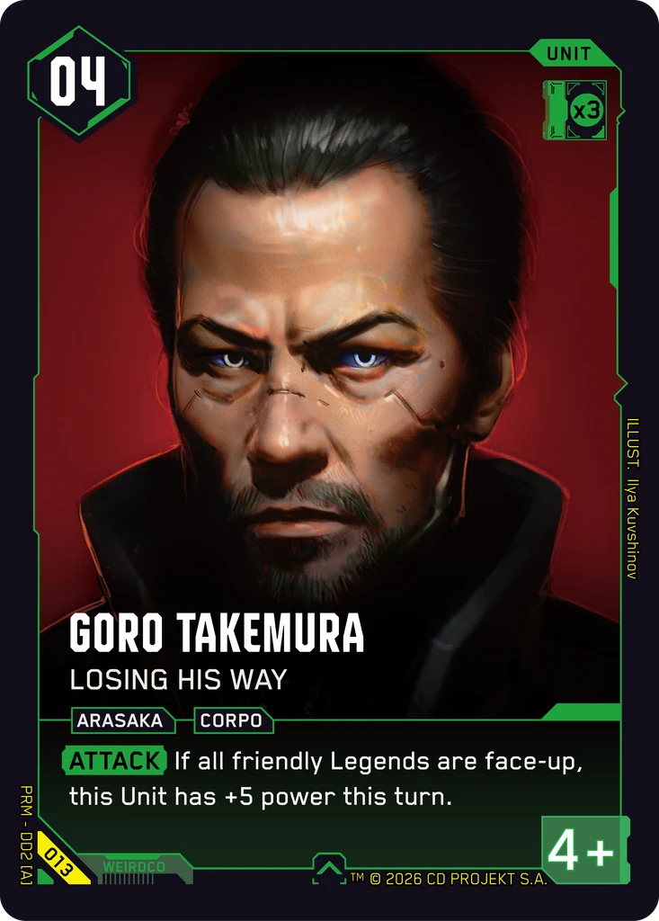Goro Takemura — Losing His Way #013 Embracing Power Demo Deck