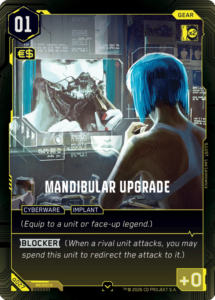Mandibular Upgrade #a027 Alpha