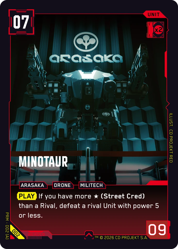 Minotaur #002 Embracing Power Demo Deck