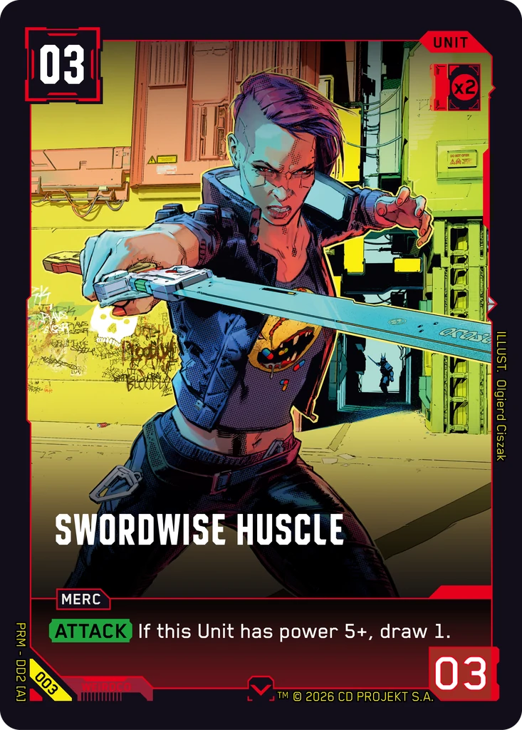Swordwise Huscle #003 Embracing Power Demo Deck
