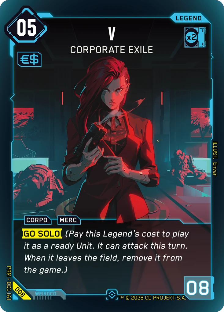 V — Corporate Exile #008 The Heist Demo Deck