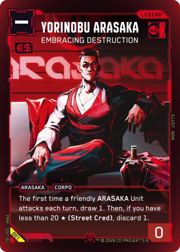 Yorinobu Arasaka — Embracing Destruction #001 Embracing Power Demo Deck
