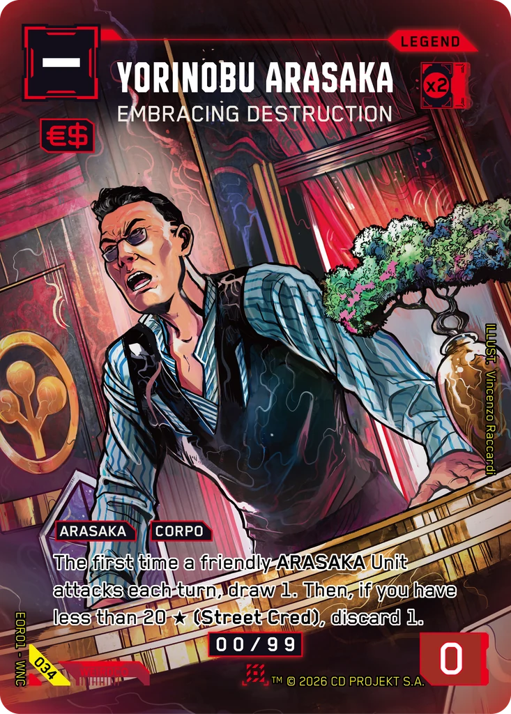 Yorinobu Arasaka — Embracing Destruction