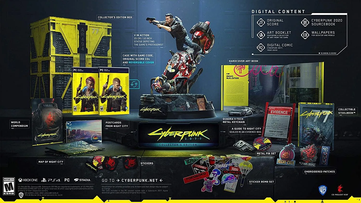 Cyberpunk 2077 Collector's Edition (PC, sealed)