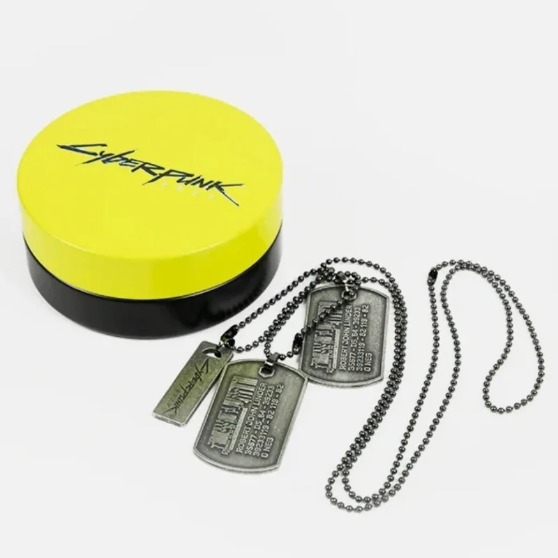 Cyberpunk 2077 Johnny Silverhand Dog Tags