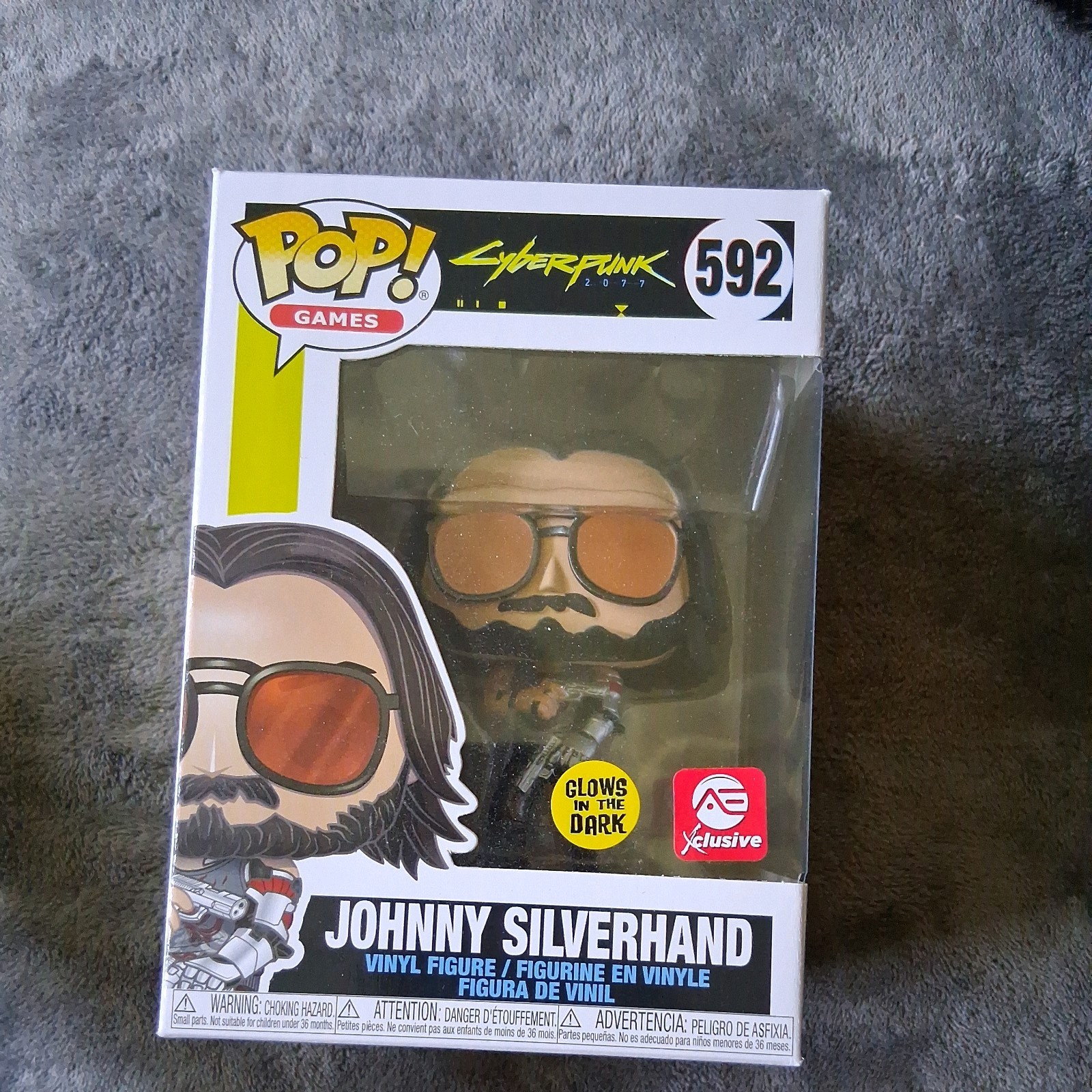 Funko Pop! Cyberpunk 2077 Johnny Silverhand (Kneeling) #592