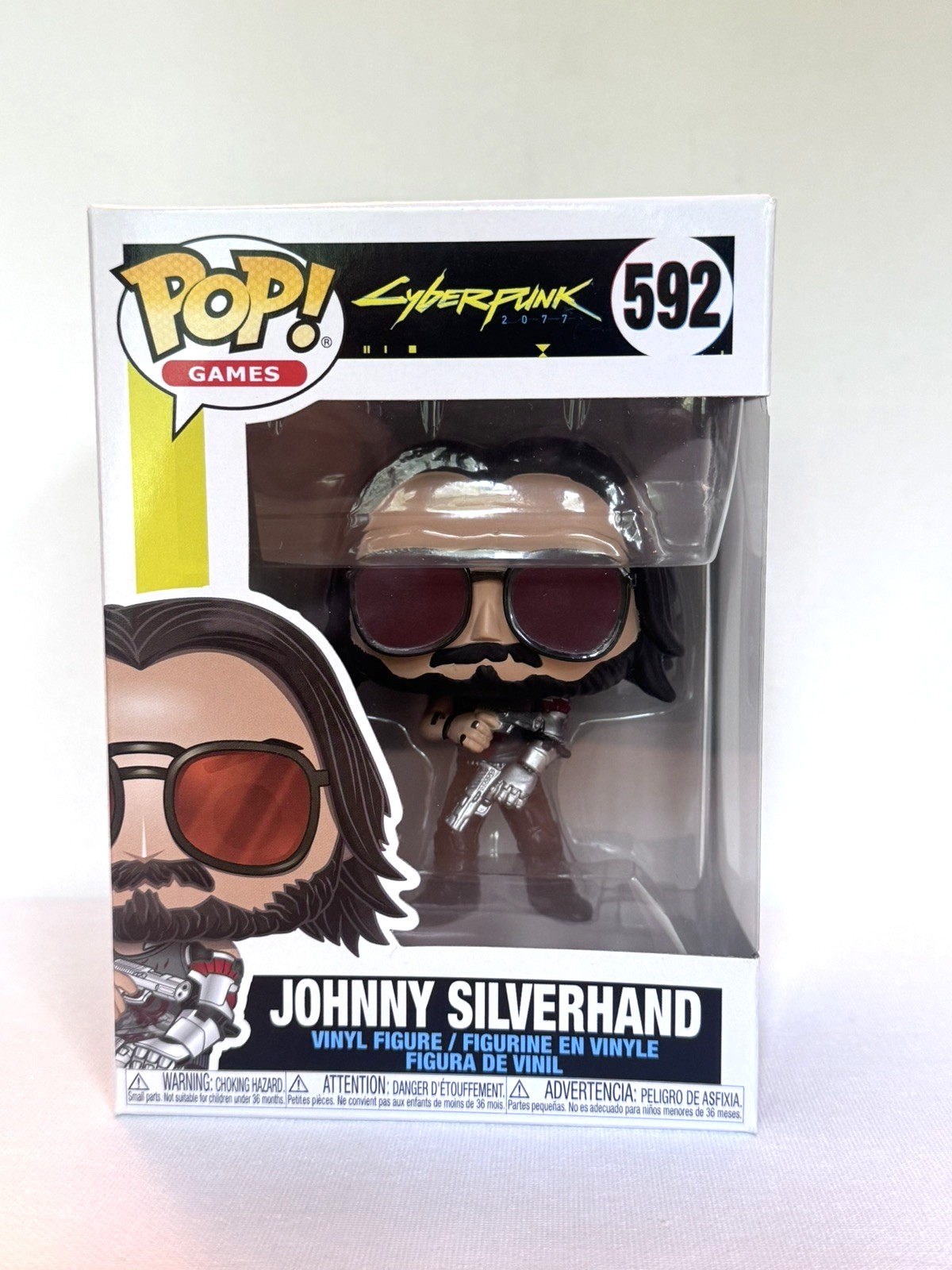 Funko Pop! Cyberpunk 2077 Johnny Silverhand (Kneeling) #592