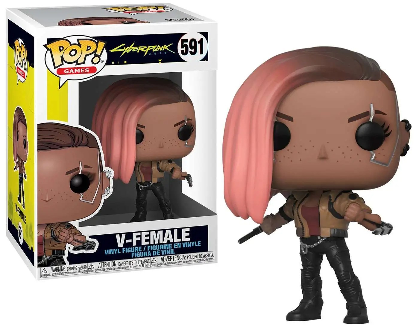 Funko Pop! Cyberpunk 2077 V-Female #591