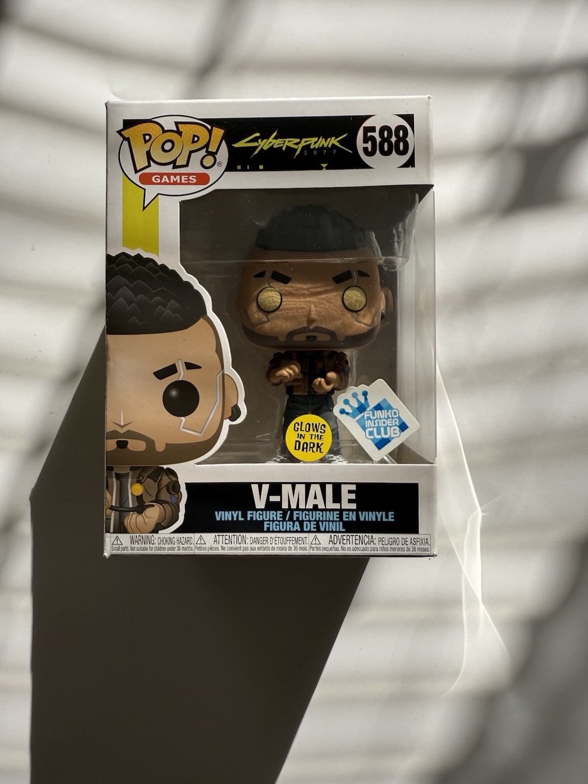 Funko Pop! Cyberpunk 2077 V-Male #588