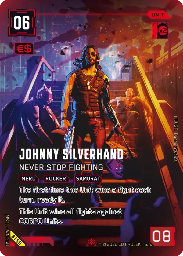 Johnny Silverhand — Never Stop Fighting