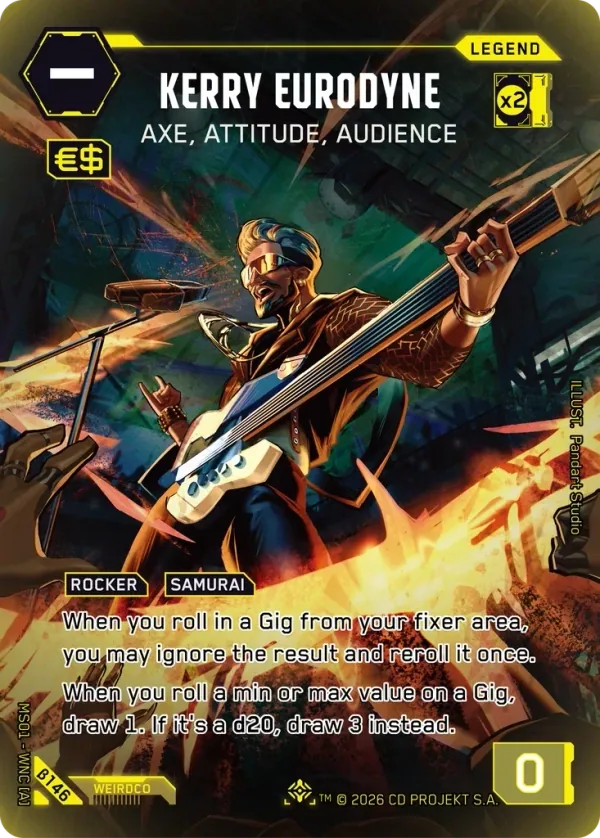 Kerry Eurodyne — Axe, Attitude, Audience