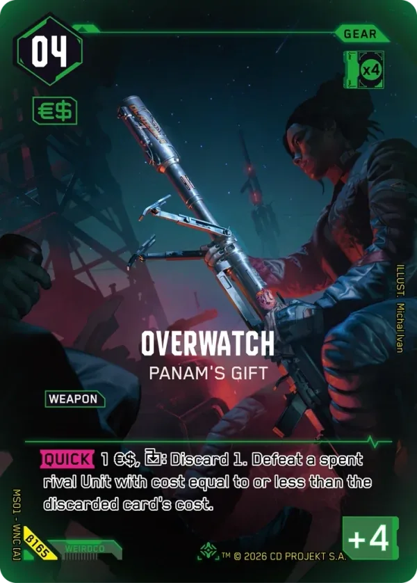 Overwatch — Panam's Gift