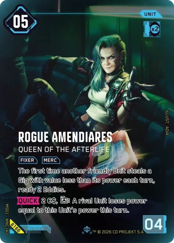 Rogue Amendiares — Queen of the Afterlife