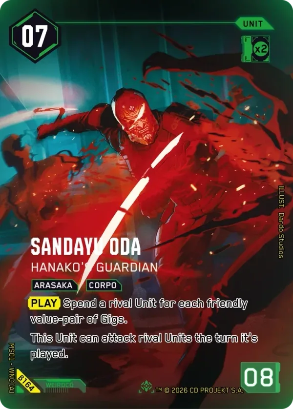 Sandayu Oda — Hanako's Guardian
