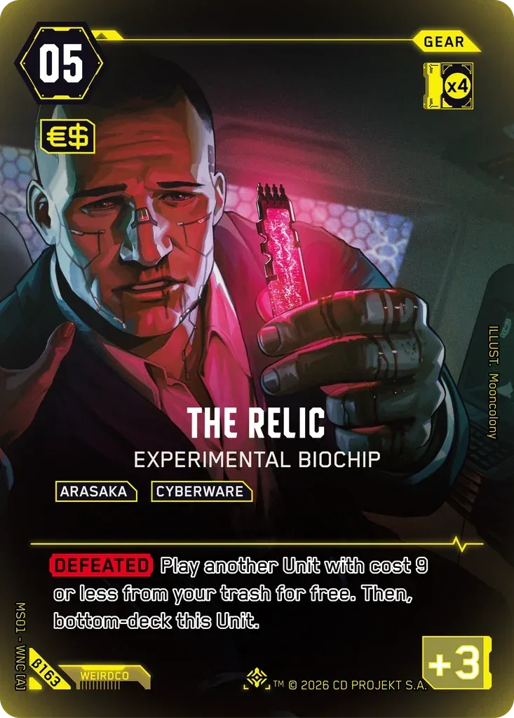 The Relic — Experimental Biochip