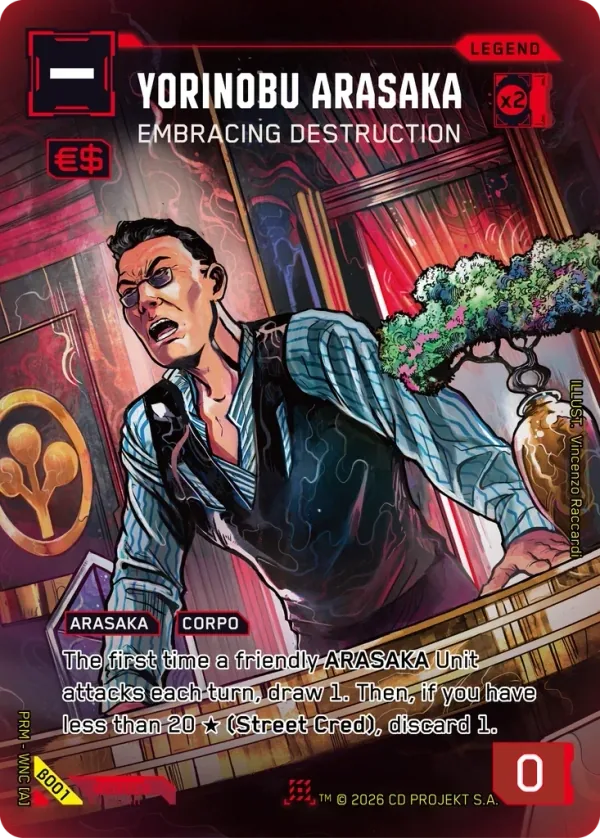 Yorinobu Arasaka — Embracing Destruction