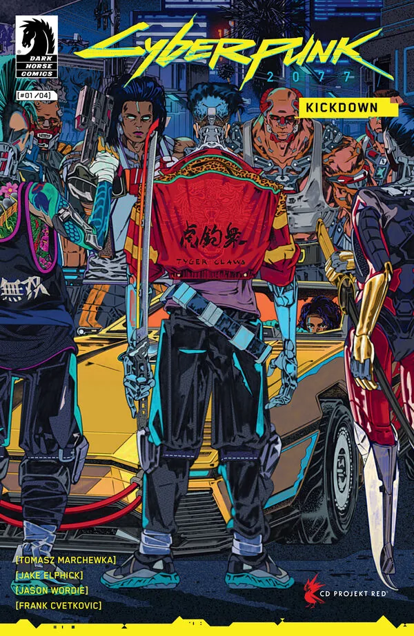 Cyberpunk 2077: Kickdown #1 (Rudcef Variant Cover)