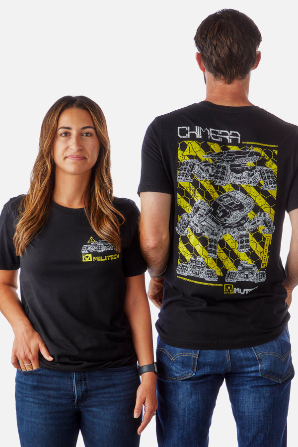 CYBERPUNK 2077 PHANTOM LIBERTY CHIMERA SCHEMATIC TEE