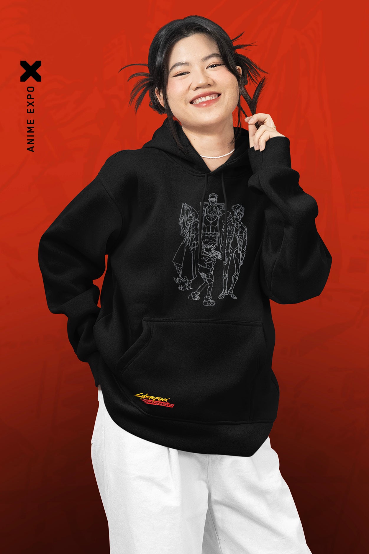 CYBERPUNK EDGERUNNERS 2 NEW LEGENDS HOODIE